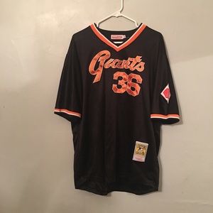 Mitchell and Ness SF giants Gaylord Perry jersey